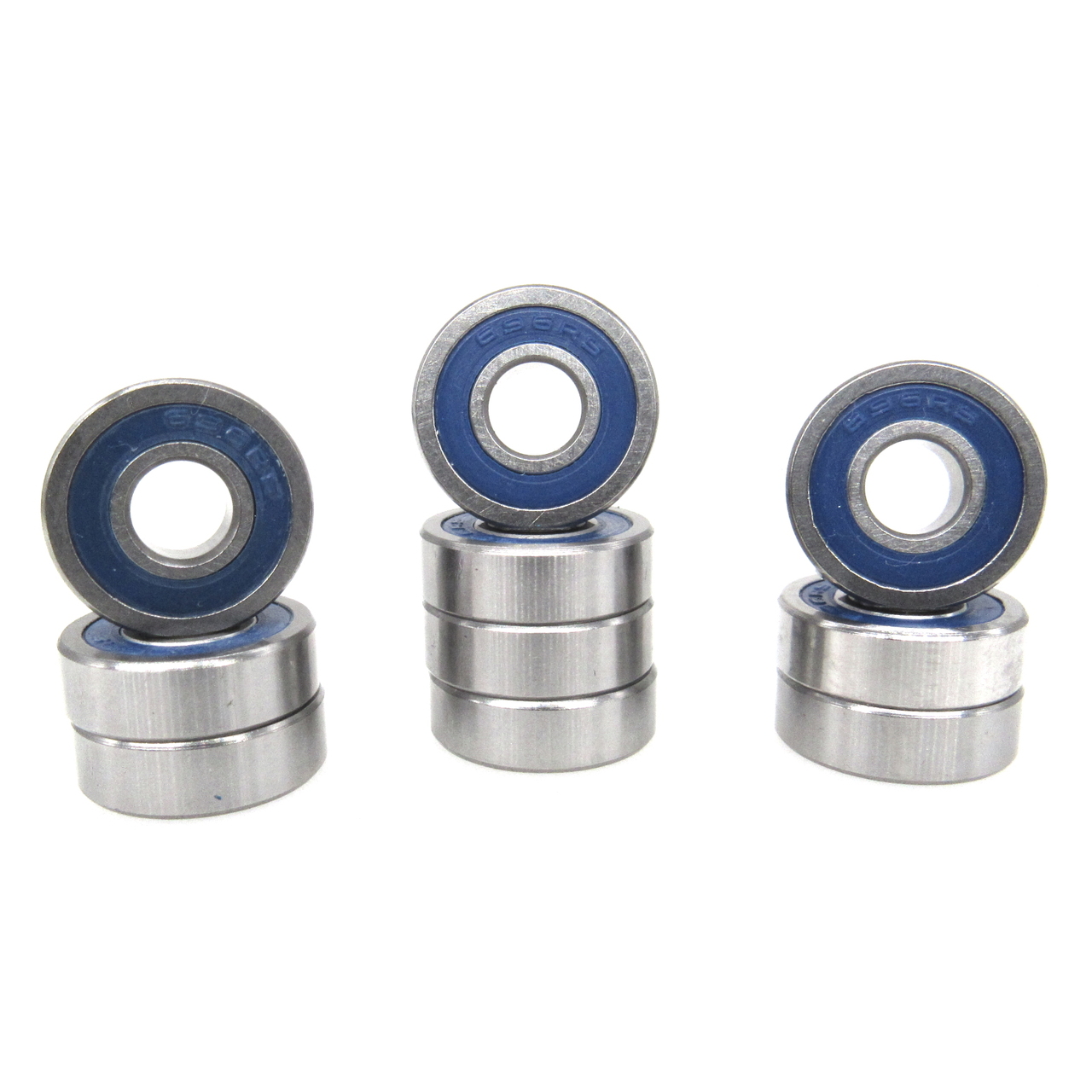 696A-2RS 6x16x5mm Precision High Speed RC Car Ball Bearing, Chrome Steel (GCr15) with Blue Rubber Seals ABEC-1 ABEC-3 ABEC-5